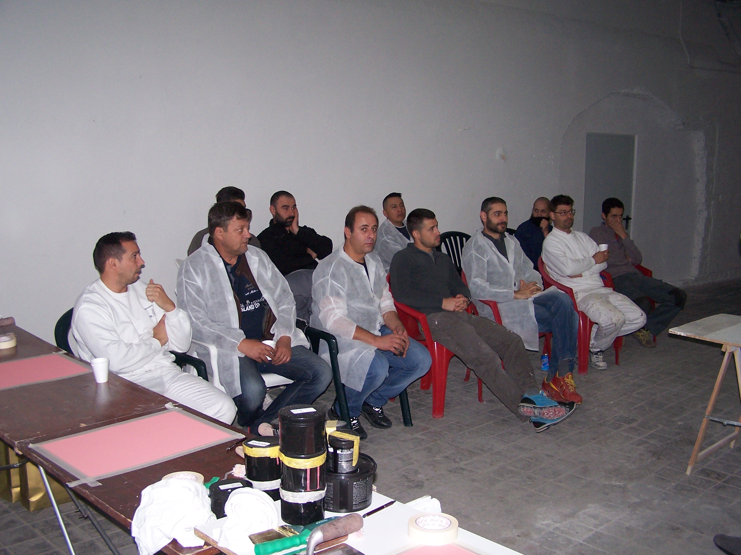 Asistentes curso Valpaint